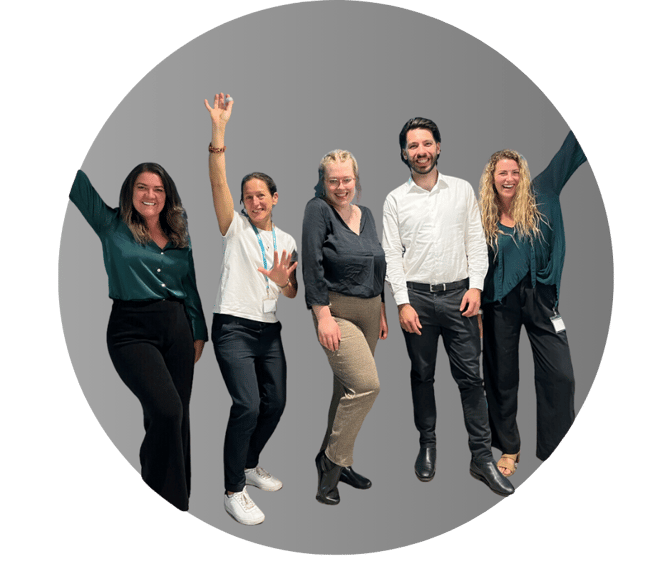 Marketing team shot - Hubspot