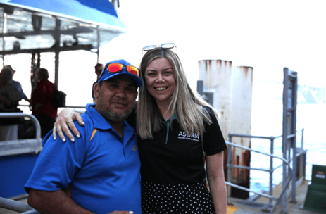 Thomas and Nicole at Sydney Harbour