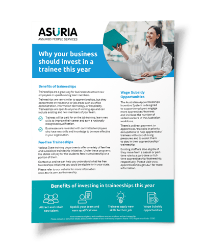 Traineeship_CHC30125_Childcare Cert III - Cover MockUP