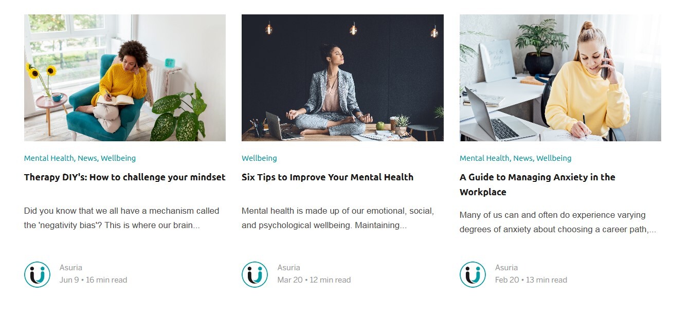Wellbeing blog